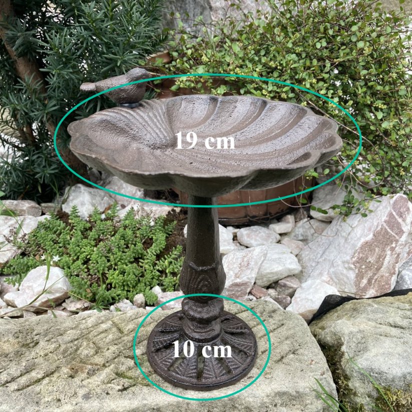 Pítko pro ptáky, krmítko v.24cm