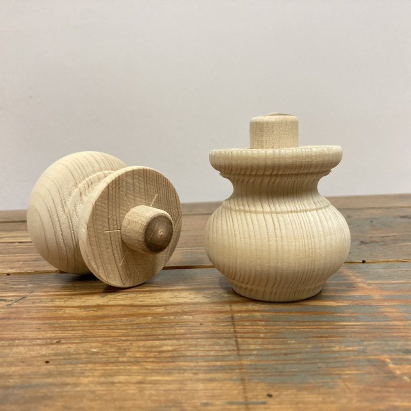 Nábytková soustružená noha 3004 60x60mm