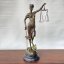 Bronzová socha SPRAVEDLNOST - JUSTICE 38cm