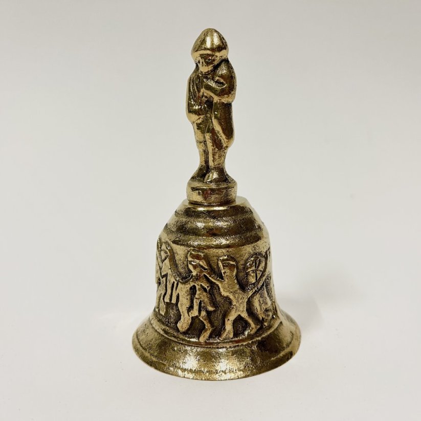 Mosazný zvonek NAPOLEON 11,5cm