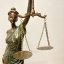 Dekorativní socha SPRAVEDLNOST - JUSTICE 52cm