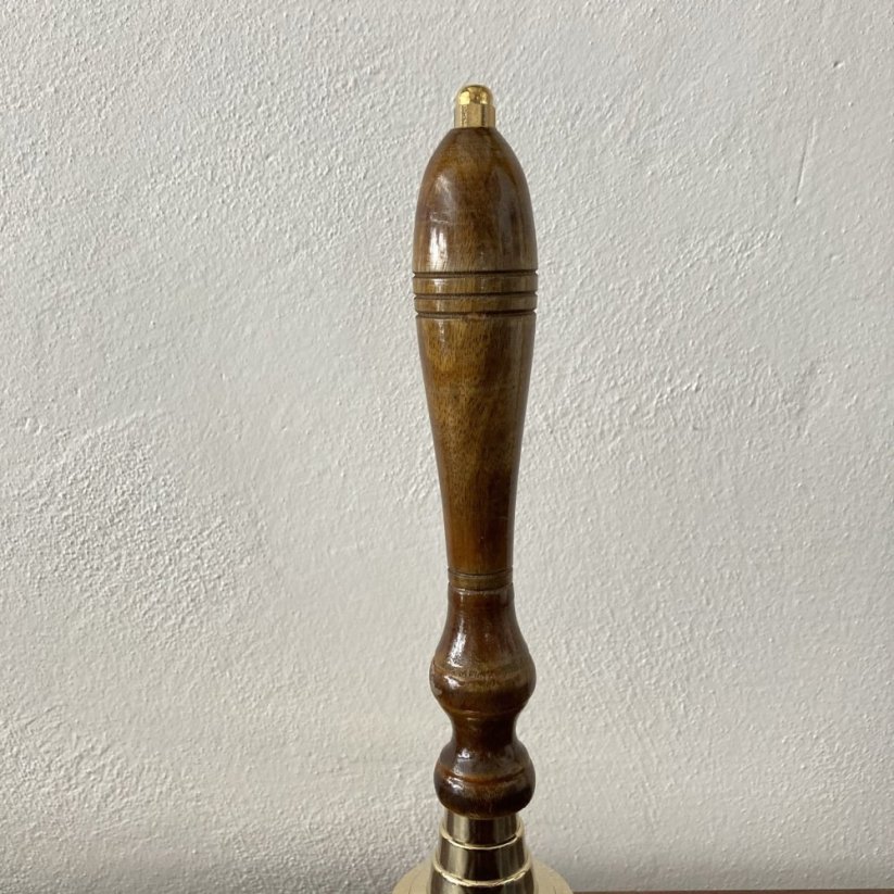 Mosazný recepční zvon 33cm