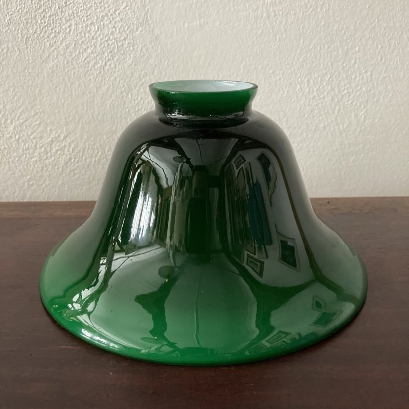 Skleněné stínidlo ZELENÉ 190mm