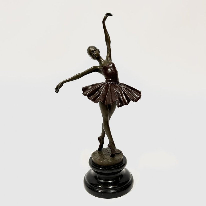 Bronzová socha BALERÍNA 33cm