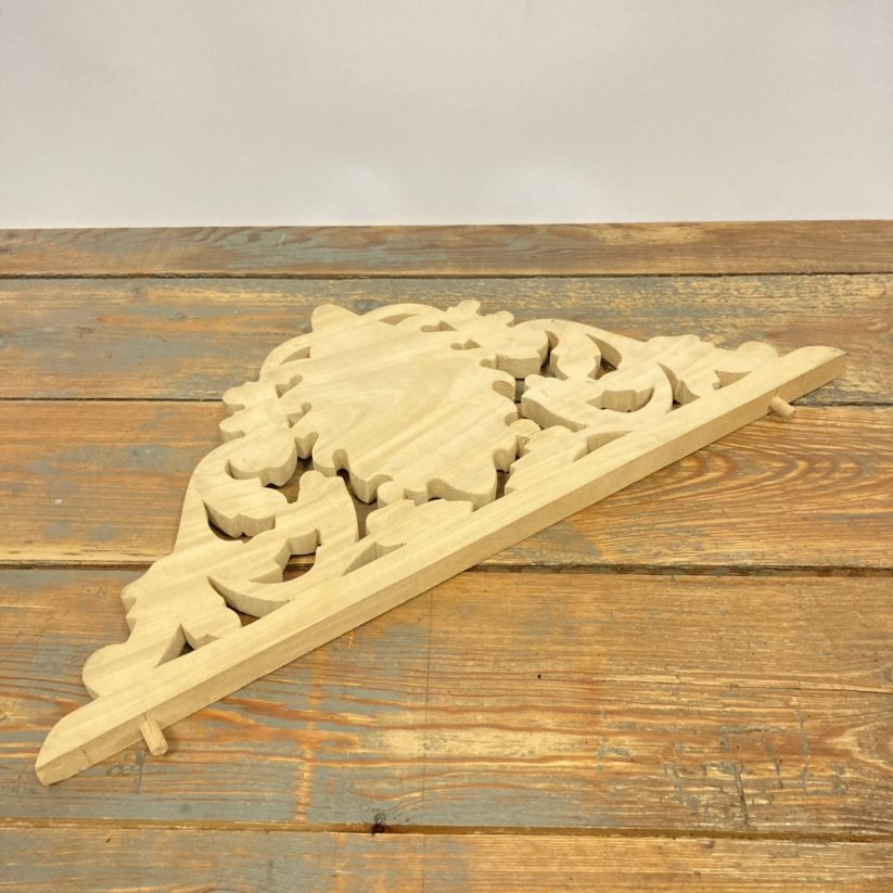 Nábytková horní řezba, ozdoba 560x250mm