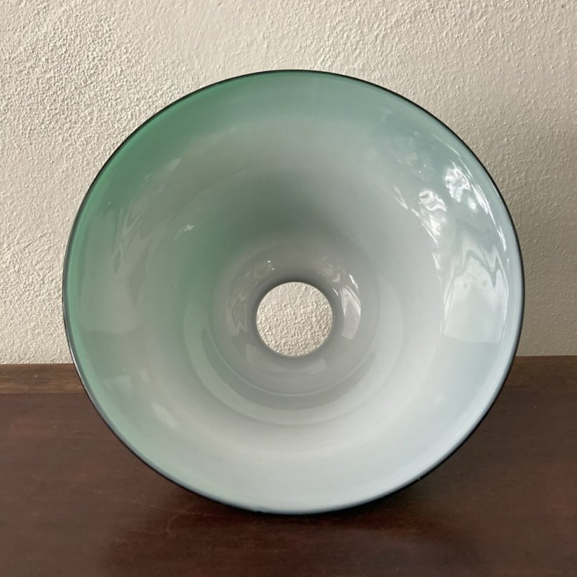 Skleněné stínidlo ZELENÉ 190mm