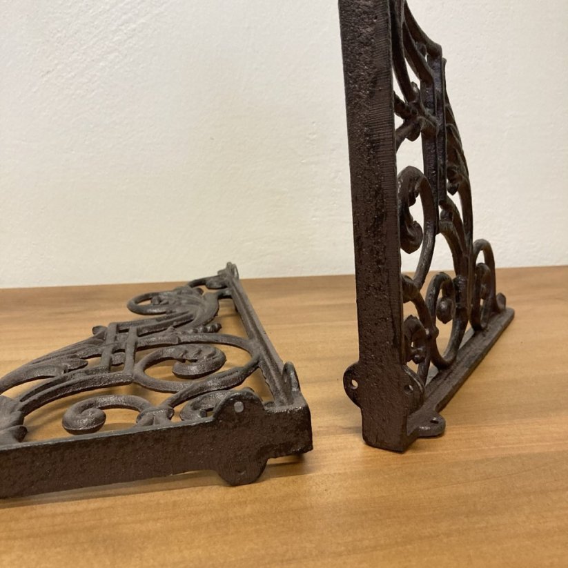 Policové konzole - podpěry 33x27cm