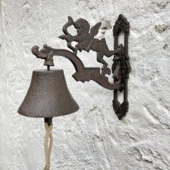 Litinový zvon, zvonek ANDÍLEK - AMOR