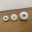 Nábytková porcelánová knopka - Průměr celkový: 32 mm