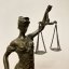 Bronzová socha SPRAVEDLNOST - JUSTICE 40cm