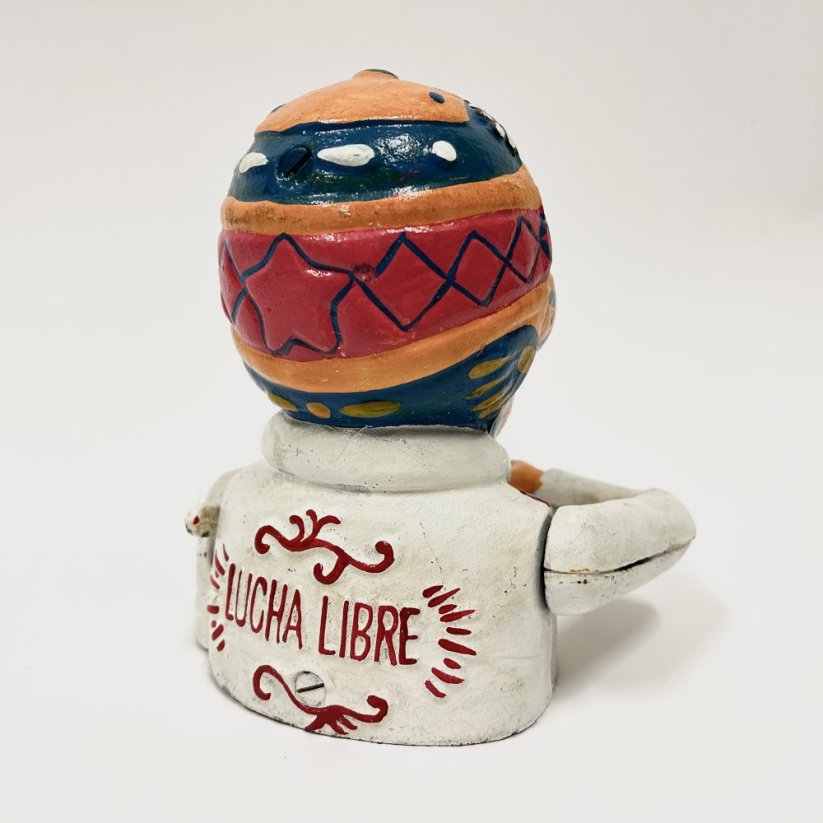 Mechanická kasička LUCHA LIBRE - MEXICKÝ WRESTLER