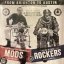 Plechová cedule MODS vs. ROCKERS 40x30cm