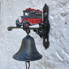 Litinový zvon, zvonek AUTOBUS