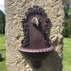 Zahradní výlevka KLASIK 61cm - hliník ( hnědá )