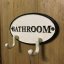 Nástěnný věšák BATHROOM