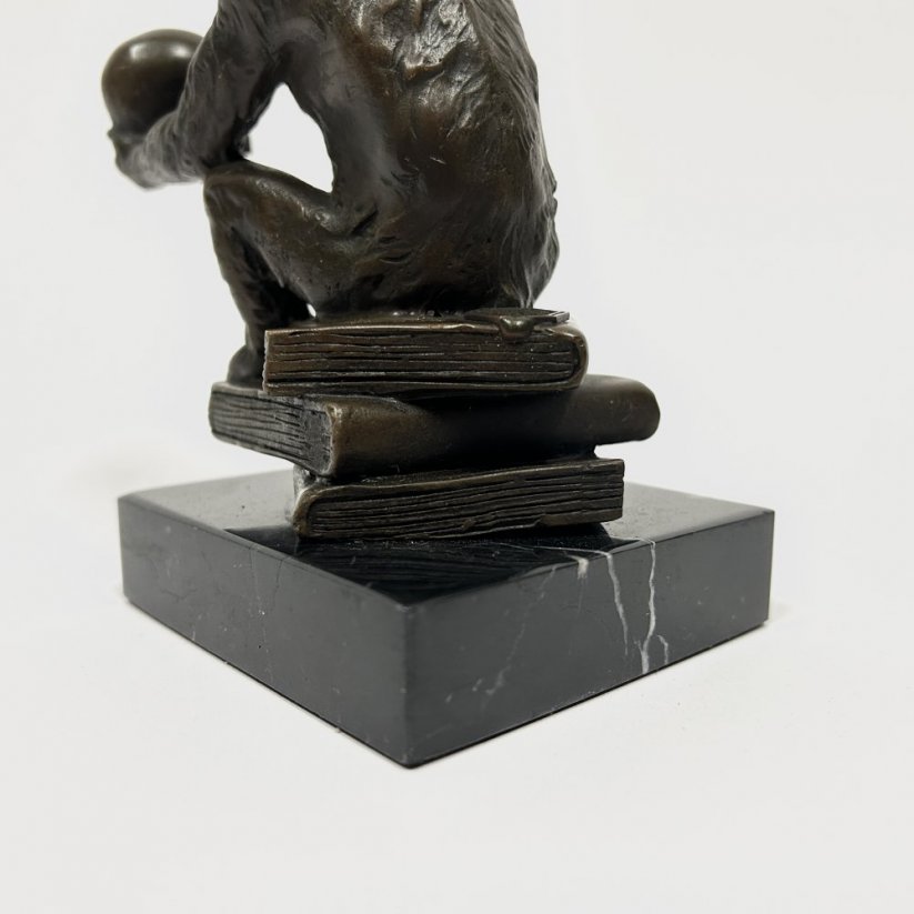 Bronzová socha OPICE