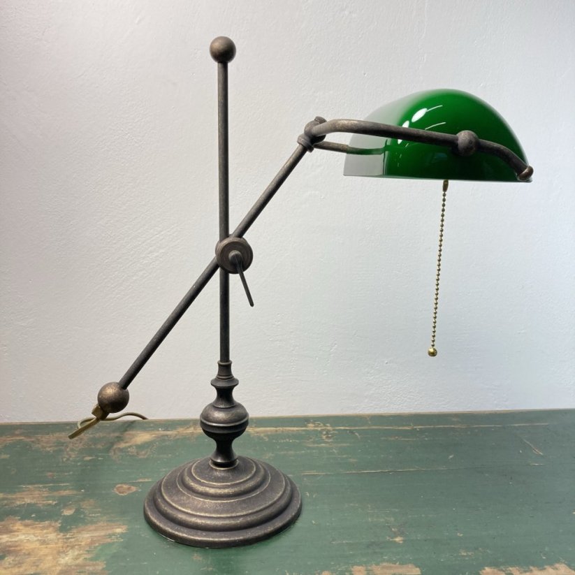 Bankovní lampa - polohovatelná