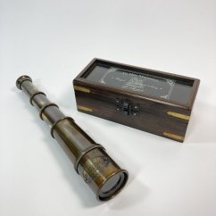 Teleskopický dalekohled ROYAL NAVY LONDON 1915
