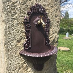 Zahradní výlevka KLASIK 61cm - hliník ( hnědá )