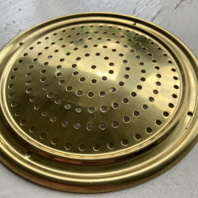 Nábytkové sítko MOSAZNÉ - Průměr: 150 mm