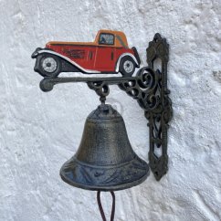 Litinový zvon, zvonek AUTOMOBIL