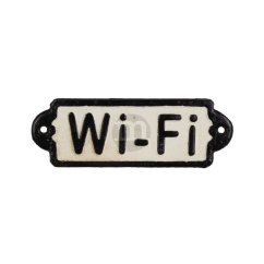 Litinový štítek Wi-Fi