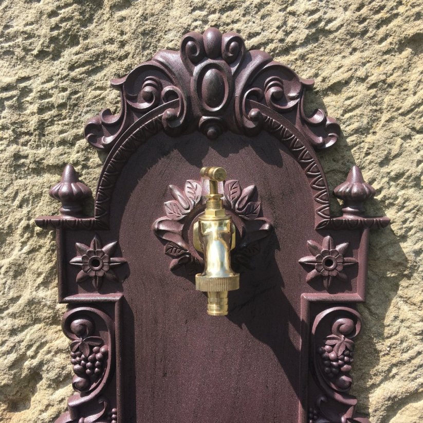 Zahradní výlevka KLASIK 61cm - hliník ( hnědá )