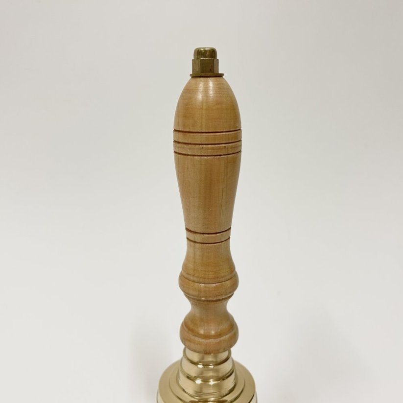 Mosazný recepční zvon 23cm