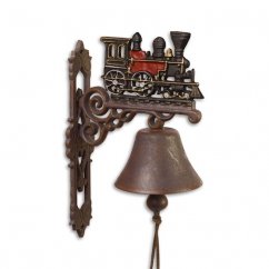Litinový zvon, zvonek ČERNO-ČERVENÁ LOKOMOTIVA