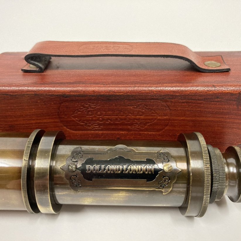 Námořní teleskopický dalekohled DOLLOND LONDON 1920