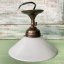 Mosazný polohovatelný lustr, lampa