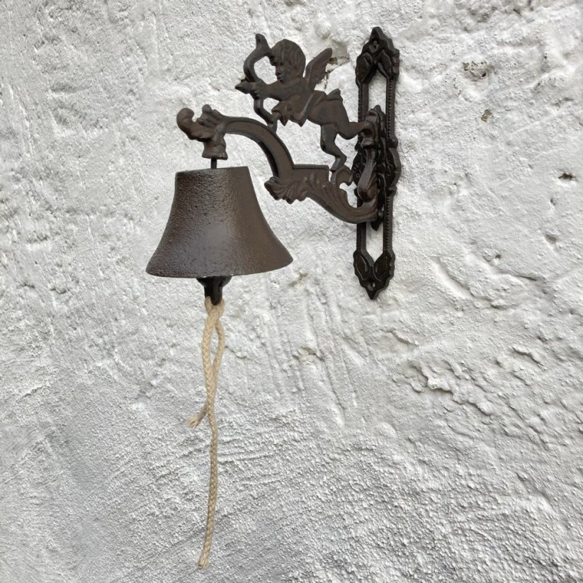Litinový zvon, zvonek ANDÍLEK - AMOR