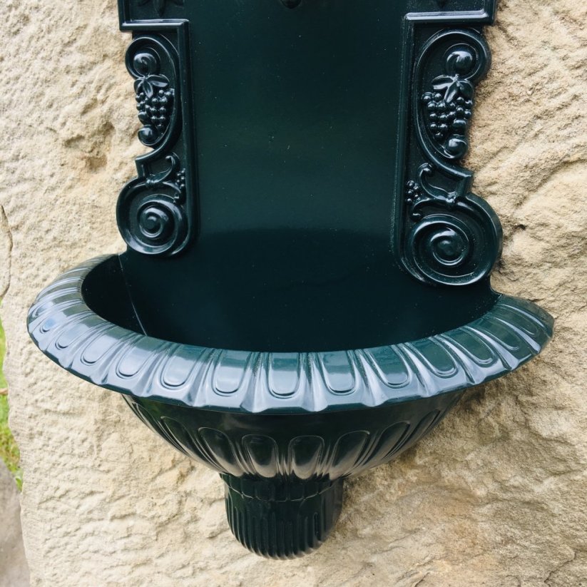 Zahradní výlevka klasik 61cm - hliník ( zelená )