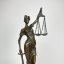 Bronzová socha SPRAVEDLNOST - JUSTICE 33,5cm