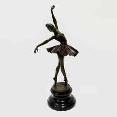 Bronzová socha BALERÍNA 33cm