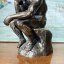 Litinová socha MYSLITEL - AKT
