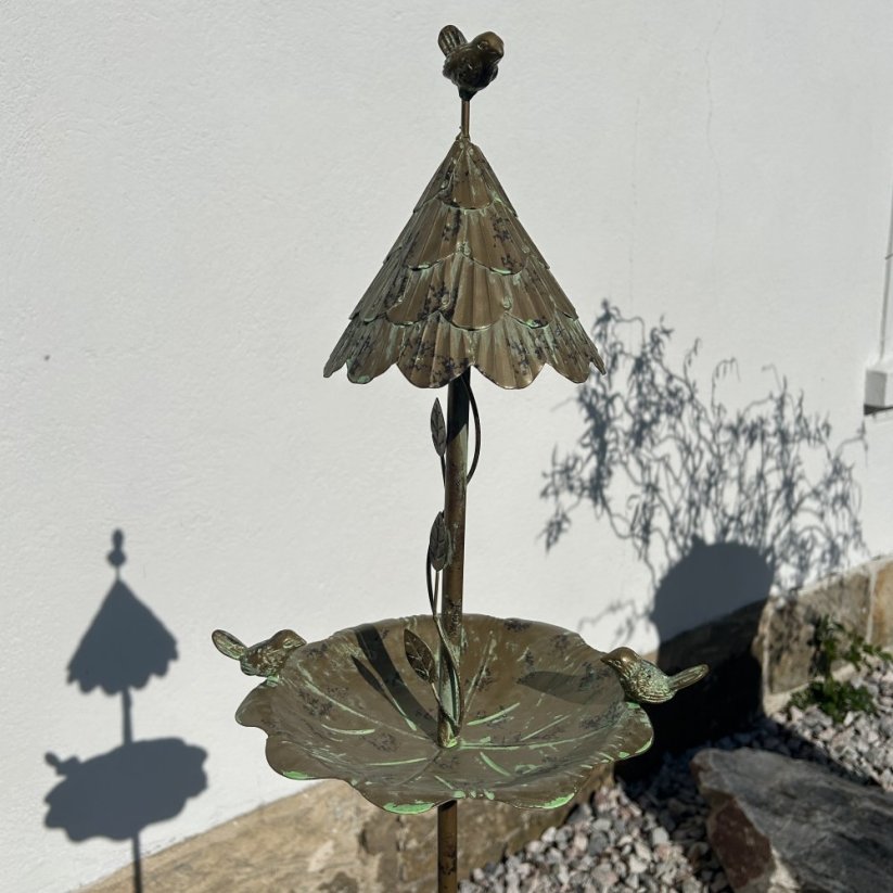 Krmítko pro ptáčky se zápichem v.125cm