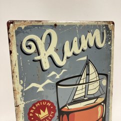Plechová cedule RUM Limited Edition 40x30cm