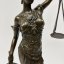 Bronzová socha SPRAVEDLNOST - THEMIS 45cm