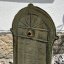 Zahradní litinová kašna KLASIK / ZELENO-HNĚDÁ patina 63cm
