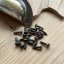 Nábytkové madlo, úchyt MUŠLE KLASIK Mg - varianty: vrut k uchycení 3x12mm