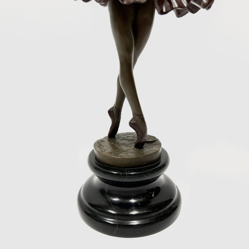 Bronzová socha BALERÍNA 33cm