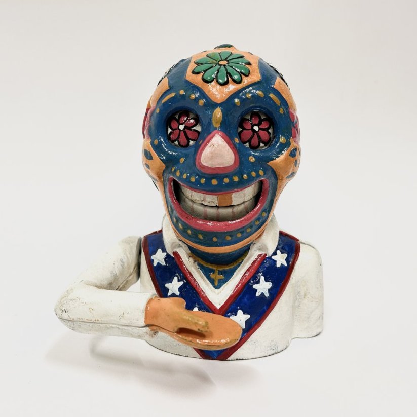 Mechanická kasička LUCHA LIBRE - MEXICKÝ WRESTLER