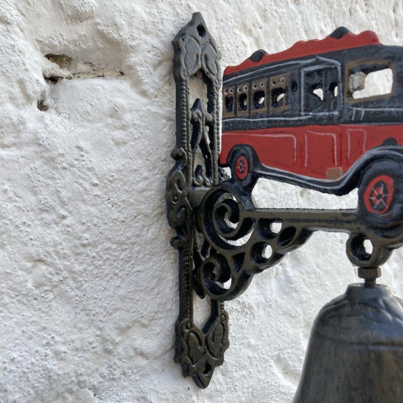 Litinový zvon, zvonek AUTOBUS