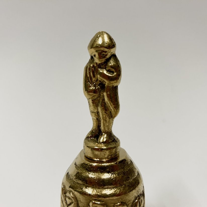 Mosazný zvonek NAPOLEON 11,5cm