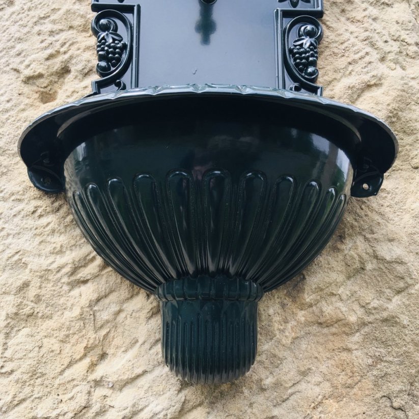 Zahradní výlevka klasik 61cm - hliník ( zelená )