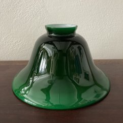 Skleněné stínidlo ZELENÉ 190mm