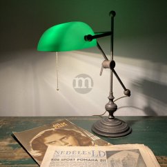 Bankovní lampa - polohovatelná
