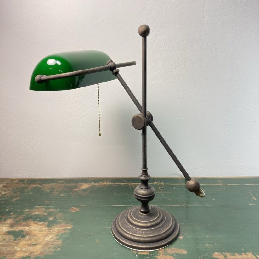 Bankovní lampa - polohovatelná