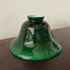 Skleněné stínidlo ZELENÉ 190mm